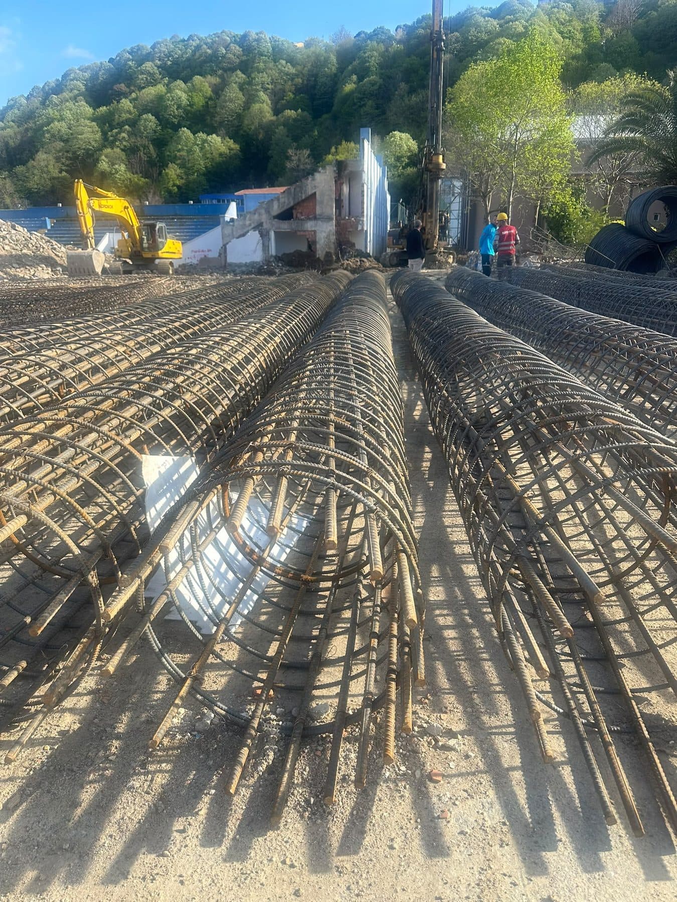 Betonarme güçlendirme uygulaması