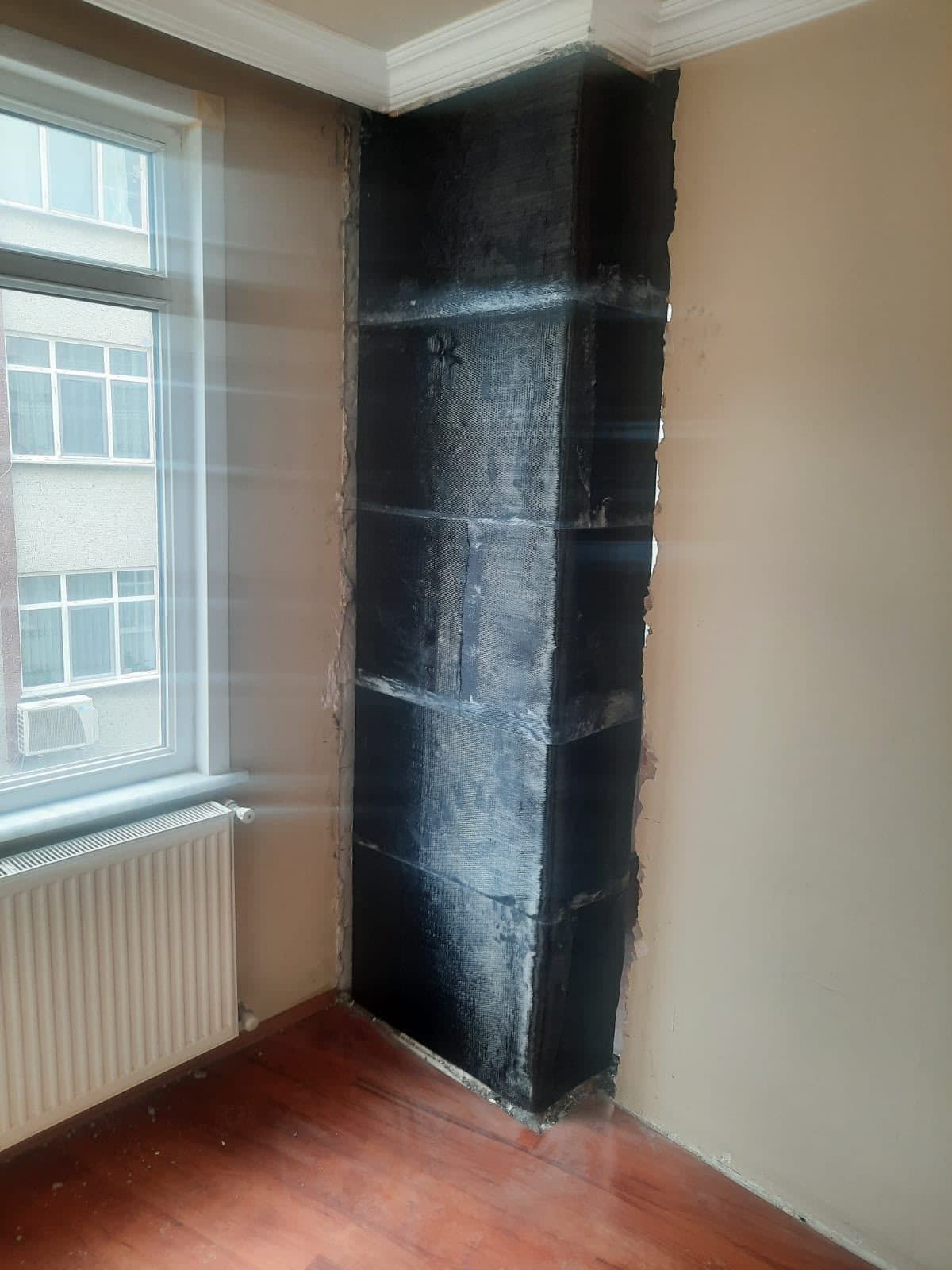 Karbonfiber güçlendirme uygulaması 10