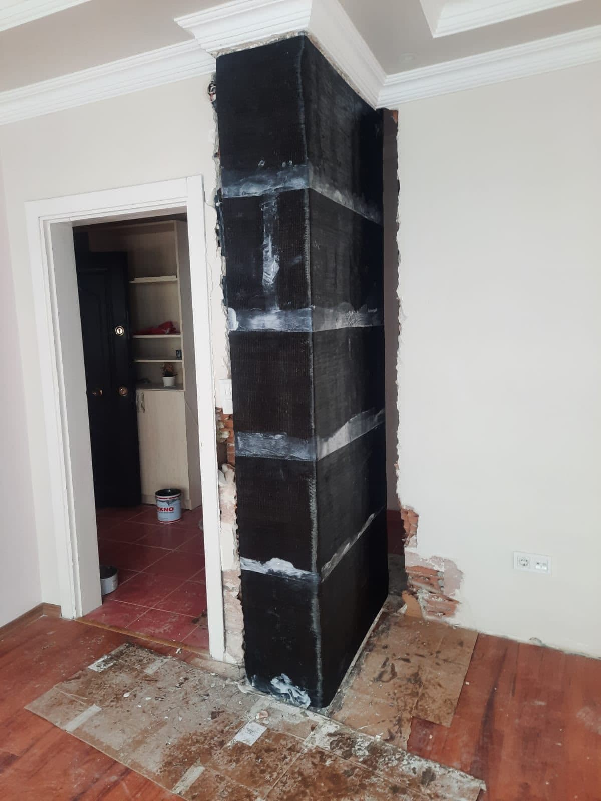 Karbonfiber güçlendirme uygulaması 11